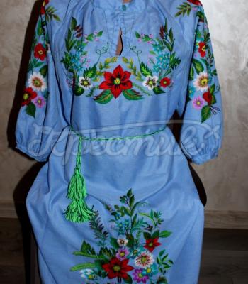 Українська вишита сукня "Маруся" фото