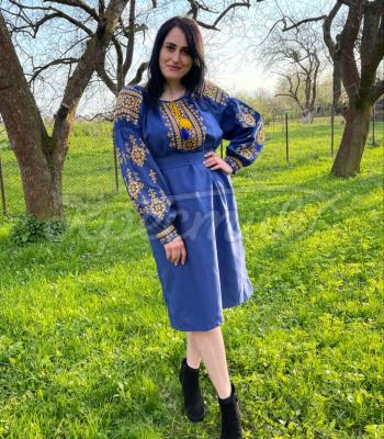 Женское украинское платье "Тайстра" бохо стайл