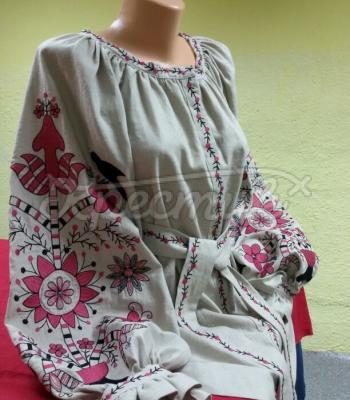 Женская вышитая блузка Бохо фото