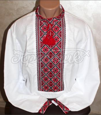 Украинская вышиванка мужская "Орест" купить Украина