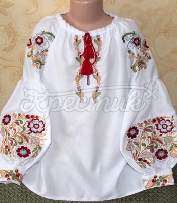 Стильная детская вышиванка "Любомила" заказать Киев