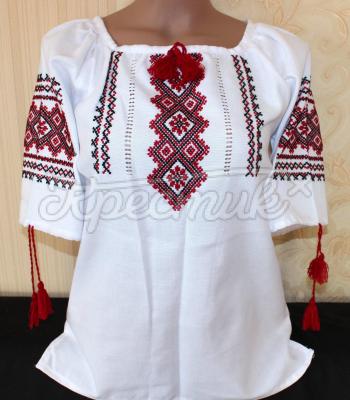 Детская вышиванка с коротким рукавом "Арета" купить Украина