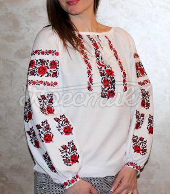 Традиционная женская вышиванка "Ксения", купить Киев