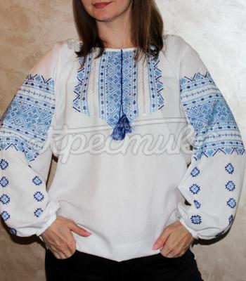 Классическая женская вышиванка "Юстина" купить Киев