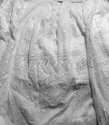 Блузка вышиванка на маркизете "Каролина" фото