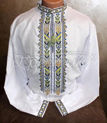 Вышитая украинская рубашка "Рыцарь свободы" купить Одесса