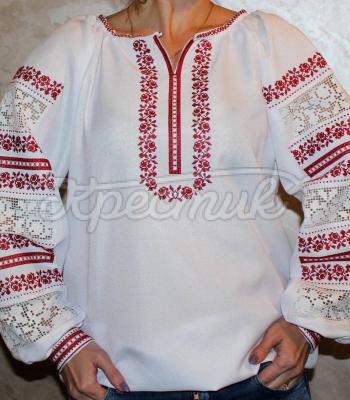 Вышитая женская блузка "Серпанкова" купить Черкасы