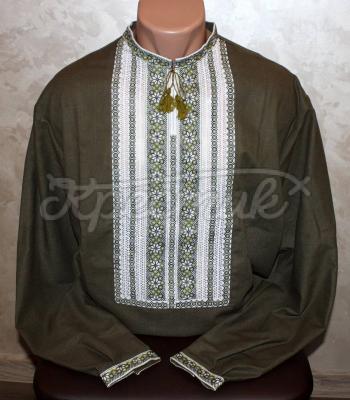 Мужская украинская вышиванка "Сотник" купить
