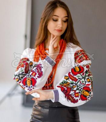 Вышитая женская блузка "Эдельвейс" купить Одесса