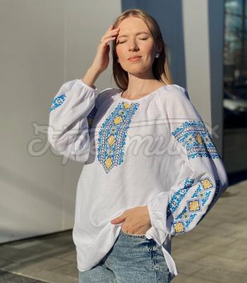 Вышитая женская блузка "Агния" купить Киев