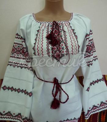 Женская вышиванка с длинным рукавом "Украиночка"