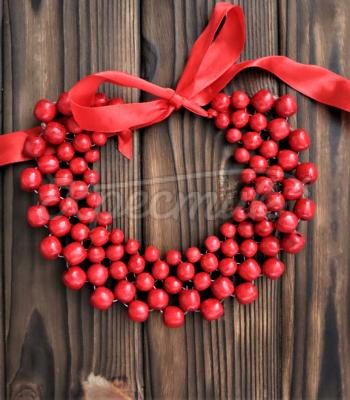 Червоне жіноче намисто купити намисто