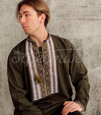 Мужская вышиванка "Защитник" купить Киев