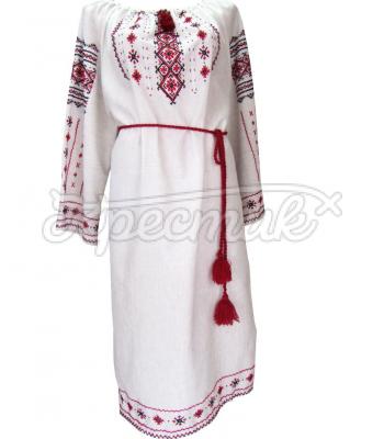 Вышитое платье в украинском стиле купить