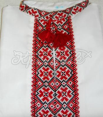 Украинская вышиванка "Красный лабиринт" Украина