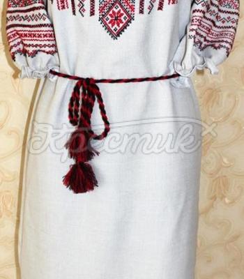 Женское вышитое платье " Украинские мотивы" купить