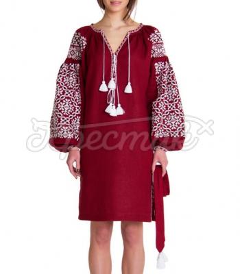 Женское платье вышиванка "Фаина" фото Киев