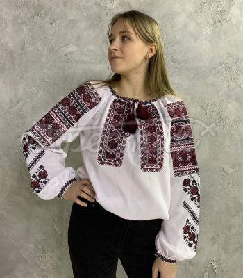 Біла жіноча вишиванка  "Марія" купити Київ