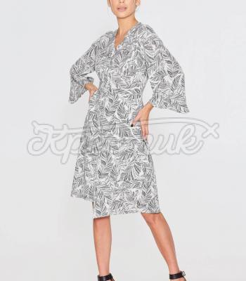 Сіре жіноче плаття "Перинка" фото