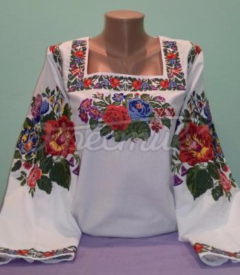 Женская вышиванка "Праздничная борщивка" купить вышиванку Киев
