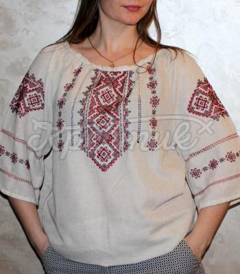 Стильная женская вышиванка "Романа" купить Киев