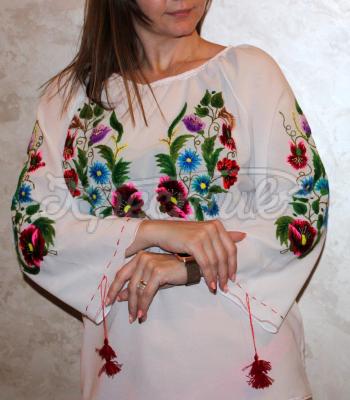 Легка шифонова блуза "Аделіна" купити Київ