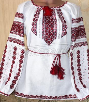 Ручна вишивка Жіноча вишиванка "Файна україночка"