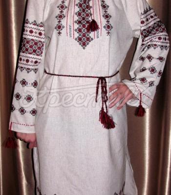 Украинское платье вышиванка ручной работы