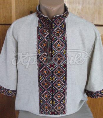 Модная вышиванка украинская мужская