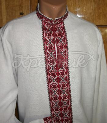 Мужская сорочка украинская вышиванка 