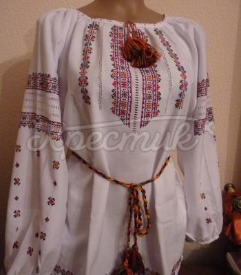 Женская вышиванка с длинным рукавом купить Киев