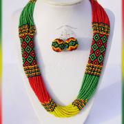 Серьги бусы бисер заказать через интернет