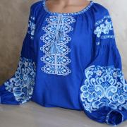 Жіноча вишита блуза "Селена" фото
