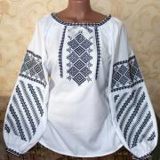 Біла жіноча вишиванка "Марія" фото