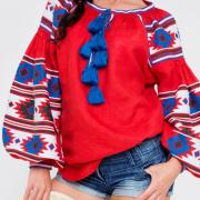 Красива жіноча вишиванка бохо "Фокус" Київ