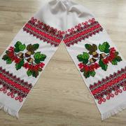 Весільний вишитий рушник "Жолудь" фото