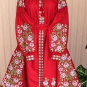 Ніжне плаття вишиванка бохо "Квіткова весна" фото 