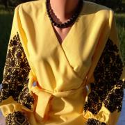 Жіноча вишиванка "промінь сонця" фото