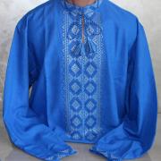 Чоловіча вишита сорочка "Балтика" фото