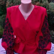 Червона вишиванка "Каберне" фото