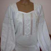 Вышиванка белым по белому "Шелковая песня"  фото Крестик Киев