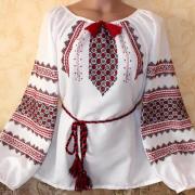 Женская вышиванка "Багряная" купить