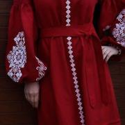 Женское вышитое платье " Княгиня" купить
