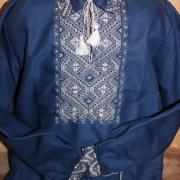 Українська вишиванка  на хлопчика " Джинсова" Київ