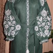 Женское вышитое платье бохо "Птица счастья" купить