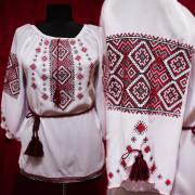 Женкая вышиванка "Ромбы на счастье" фото