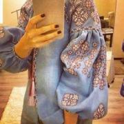 Женская вышиванка "Небесная красота" купить