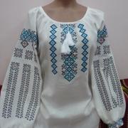 Женская вышиванка "Ромбы изобилия" фото