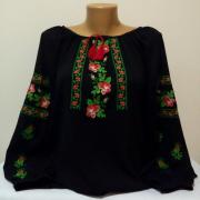 Женская вышиванка " Красная роза" купить