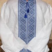 Мужская вышиванка  "Небеса" купить